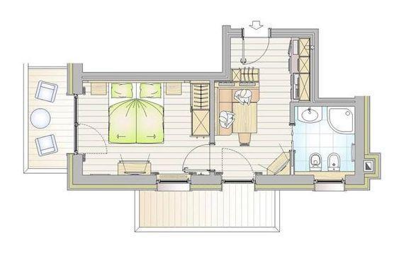 Apartments Chalet Ciufdlton Colfosco Bilik gambar